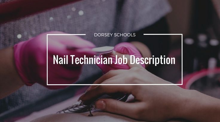 Are you thinking about training to become a Manicurist or Nail Technician? If so, have you ever wondered what type of work they do on a daily basis? Well, you're in luck and today's blog post is for you! We're breaking down some sample duties that you may see in a nail technician's job description. Check it out! http://www.dorsey.edu/blog/nail-technician-jobs-nail-technician-job-description-dorsey-school-of-beauty/