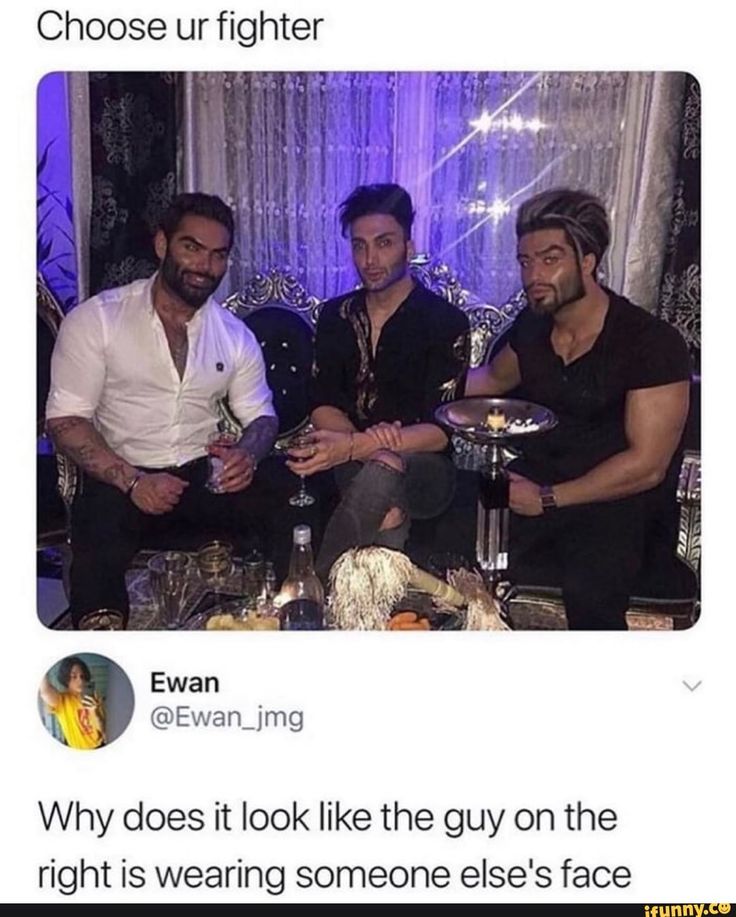 Choose Ur Fighter Why Does It Look Like The Guy On The Right Is Wearing Someone Else S Face Really Funny Memes Stupid Funny Memes Funny Relatable Memes Choose Ur Fighter Why Does It Look Like The Guy On The Right Is Wearing Someone Else S Face Really Funny Memes Stupid Funny Memes Funny Relatable Memes