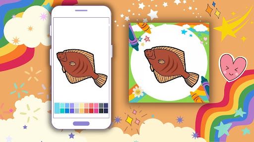 Coloring Flounder: Dive into Fun!
