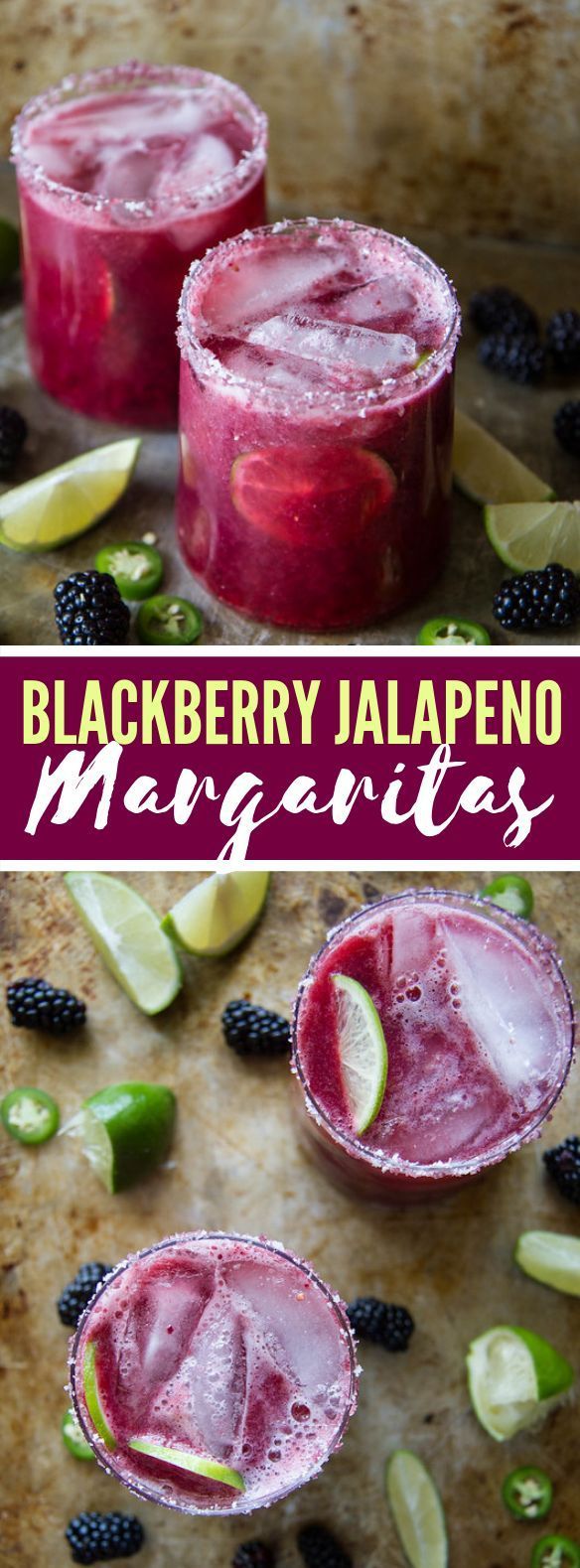 Blackberry Jalapeno Margaritas #drinks #cocktails# ... Blackberry Jalapeno Margaritas #drinks #cocktails# ...