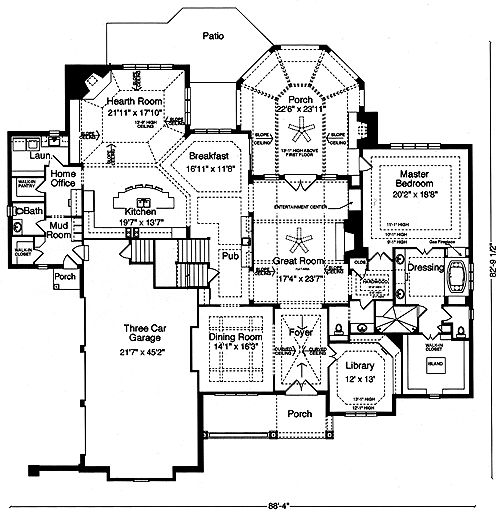 293 best Home Design Blueprints images on Pinterest | House floor ... 293 best Home Design Blueprints images on Pinterest | House floor ...