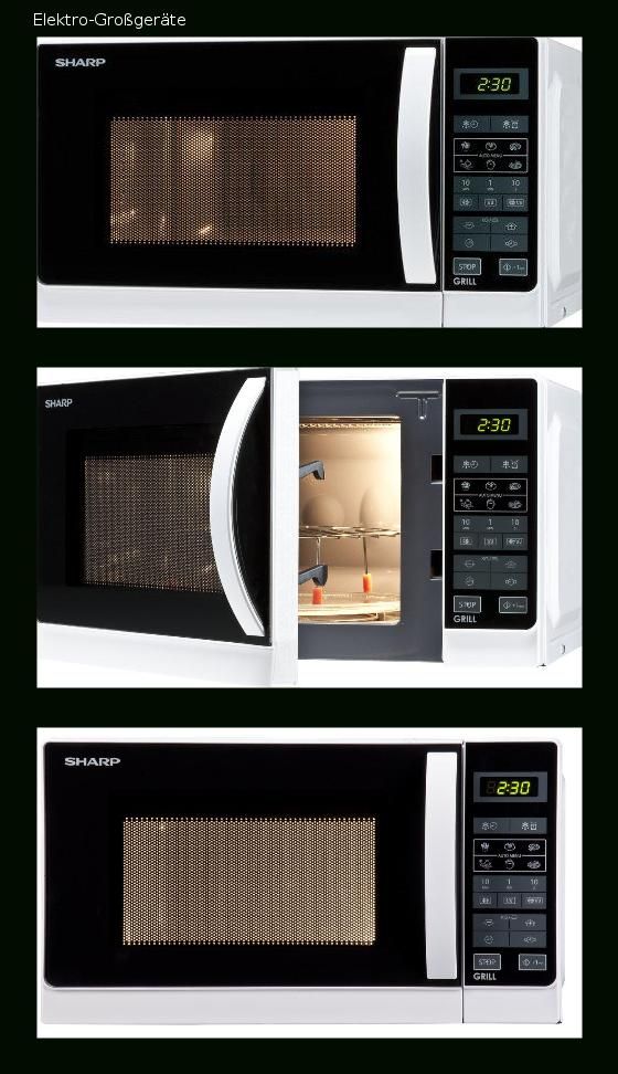 Sharp R642WW Mikrowelle 20L weiß