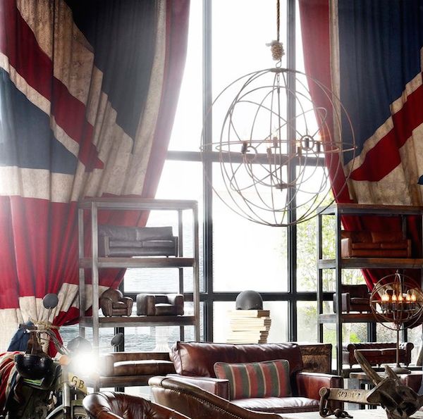 Casual Loves Elegance Window Coverings You Can Make Union Jack Bedroom Decor Union Jack Bedroom Decor, Union Jack Bedroom Curtains