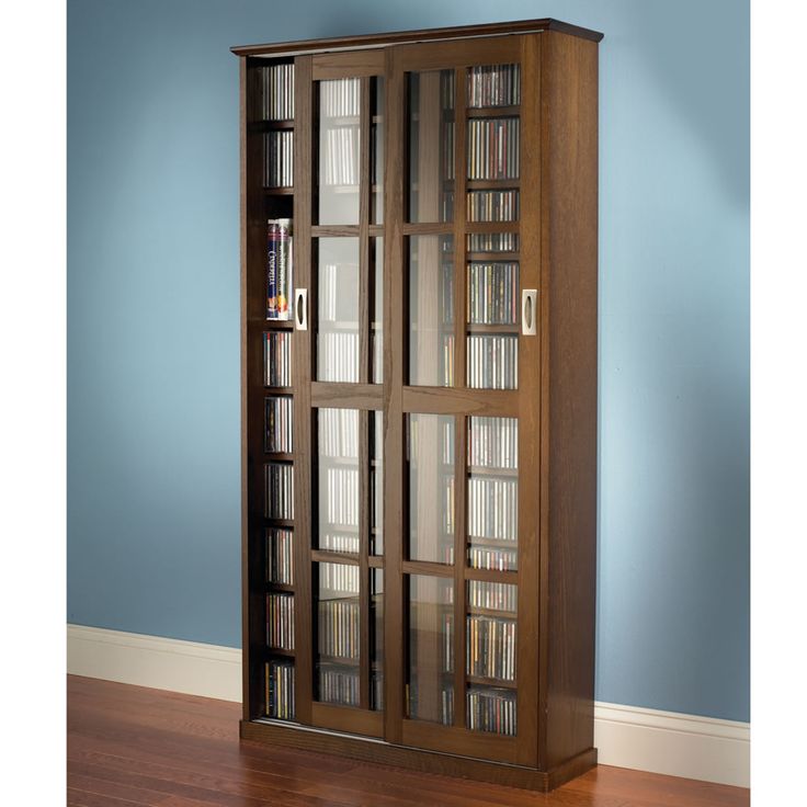 Pin On Home Ideas Pin On Home Ideas, Black Dvd Storage Cabinet Glass Doors