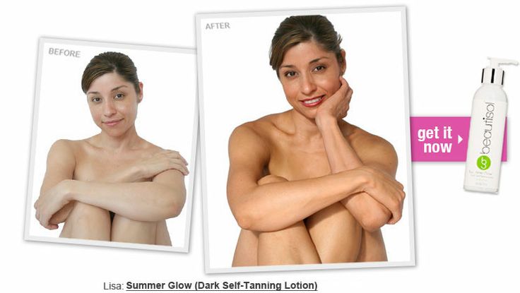 Just Natural Skin Tanning Before After Just Natural Skin Tanning Before After