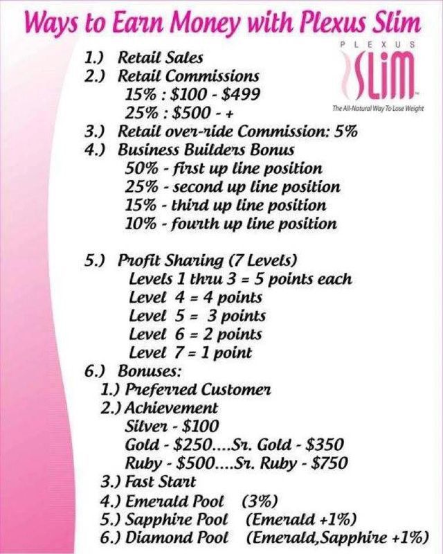 plexus compensation plan