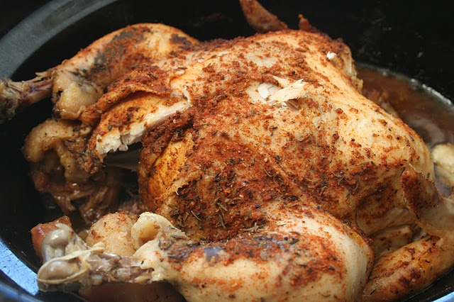 Roast a chicken in a crock pot Mississippi Pot Roast Where has this pot roast been all my life? I had a bunch of folks over on The Country Cook Facebook page telling me that I just had to try this recipe. And y'all were not kidding! One reader told me that it's a recipe that's been around forever and after a bit of discussion, we couldn't really pinpoint where or how it originated.