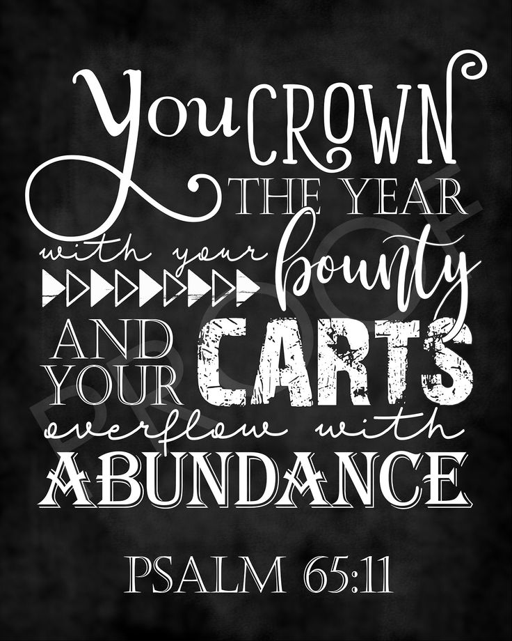 Scripture Art Psalm 65 11 Chalkboard Style Etsy Scripture Art Scripture Art Psalm 65 11 Chalkboard Style Etsy Scripture Art