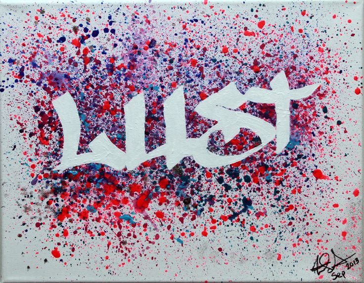 Acrylic Splatter Paint Background Acrylic Splatter Paint Background