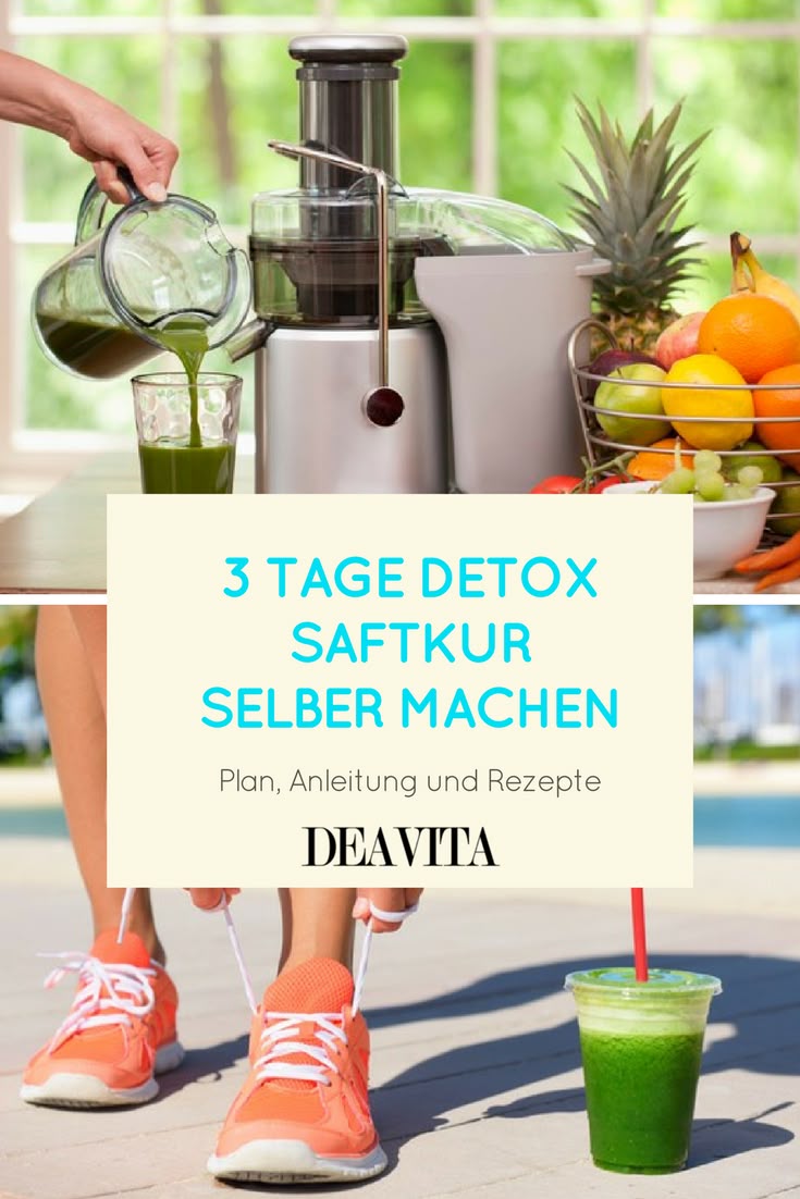 Brauchen Sie einen Neustart Ihres Immunsystems? Durch eine Detox Saftkur können...