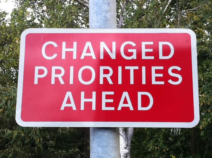 Changed Priorities Ahead Priorities Change Novelty Sign changed-priorities-ahead-priorities-change-novelty-sign