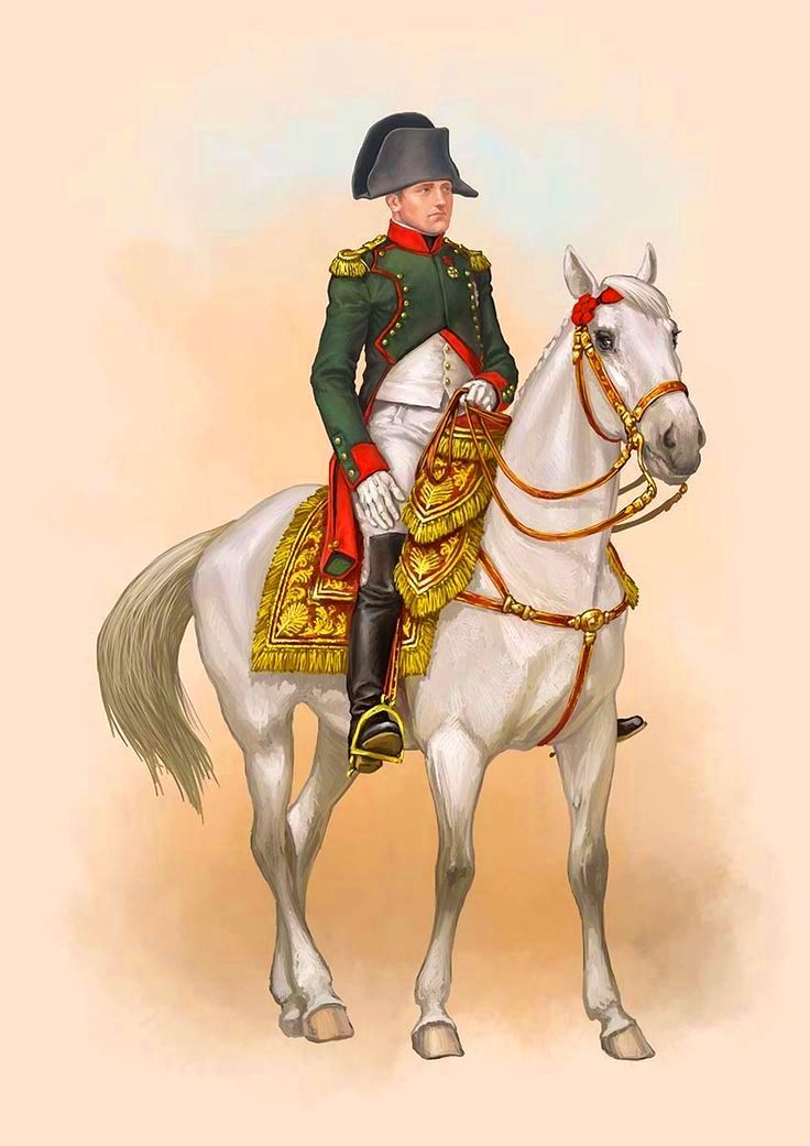BONAPARTE 1810 | First french empire, Napoleon, Army poster Napoleon Bonaparte Horse Painting