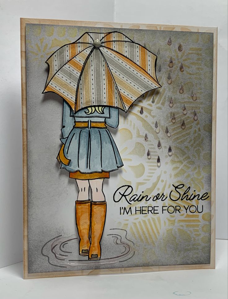 When It Rains Heart Cards Ctmh Close To My Heart Sympathy Card When It Rains Heart Cards Ctmh Close To My Heart Sympathy Card