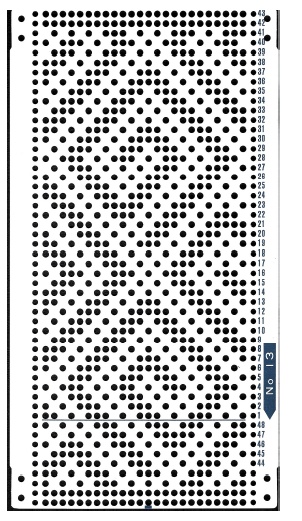 punch card designs