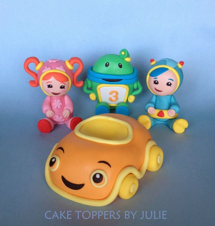 How To Make Team Umizoomi Cake Toppers How To Make Team Umizoomi Cake Toppers
