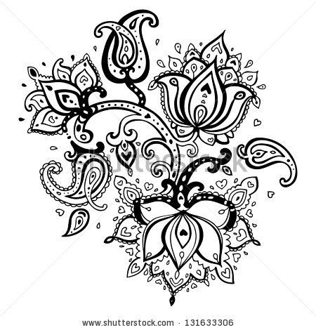 Large filigree design | Flower coloring pages, Beautiful flower ...