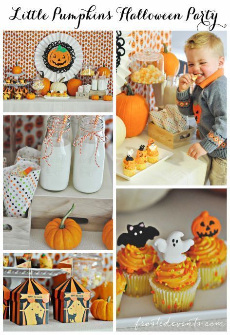 halloween ideas for kids cute pumpkin party