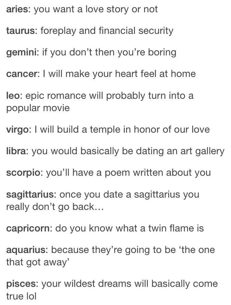 Zodiac dating site