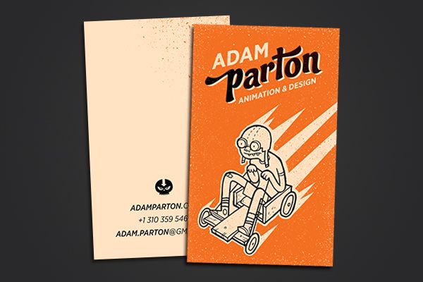 Animator Business Card Design Animator Business Card Design