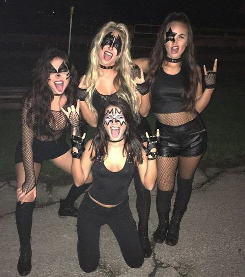 Kiss Kostüm selber machen | Kostüm Idee zu Karneval, Halloween & Fasching