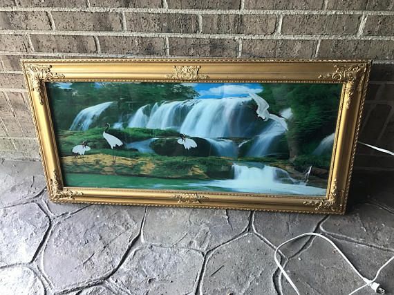 Electric Motion And Sound Waterfall Wall Art - Waterfall Wall Art With Sound Electric Motion And Sound Waterfall Wall Art - Waterfall Wall Art With Sound