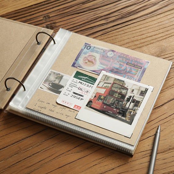 Wood Scrapbooking Supplies Kit Wooden Photo Album Love Scrapbook