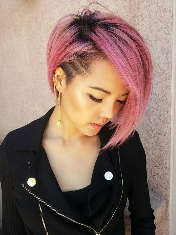 Frisuren Mit Sidecut Frauen | Shinies in 30 | Pink frisur ... Frisuren Mit Sidecut Frauen | Shinies in 30 | Pink frisur ...