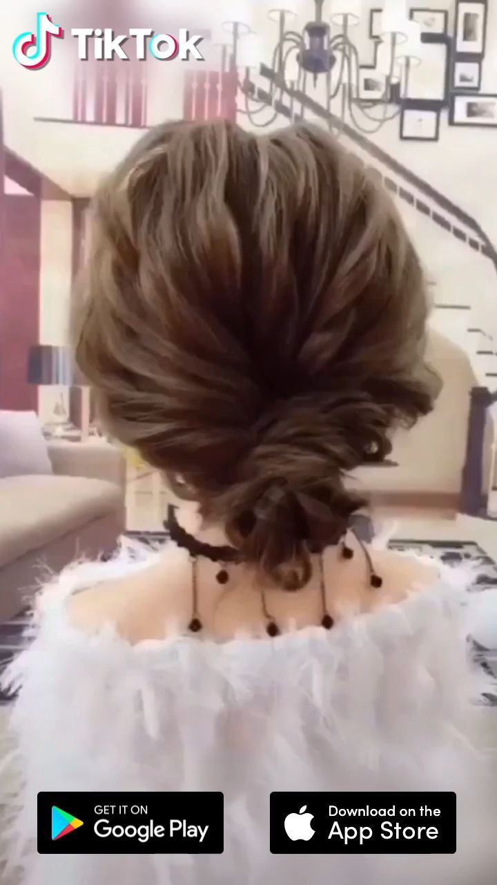 Super Easy To Try A New Hairstyle Download Tiktok Today To Find More Amazing Videos Also You Can Post Videos To Sh Long Hair Styles Hair Beauty Hair Hacks
