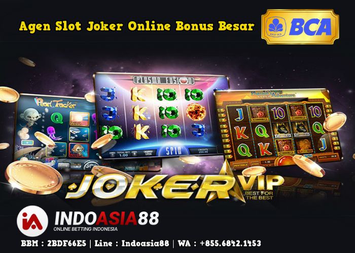 agen slot joker online terpercaya bank bca,situs slot