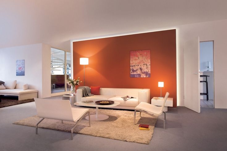 Indirekte Wohnzimmerbeleuchtung hinter vorgesetzter Wand - indirektes licht wohnzimmer Indirekte Wohnzimmerbeleuchtung hinter vorgesetzter Wand - indirektes licht wohnzimmer