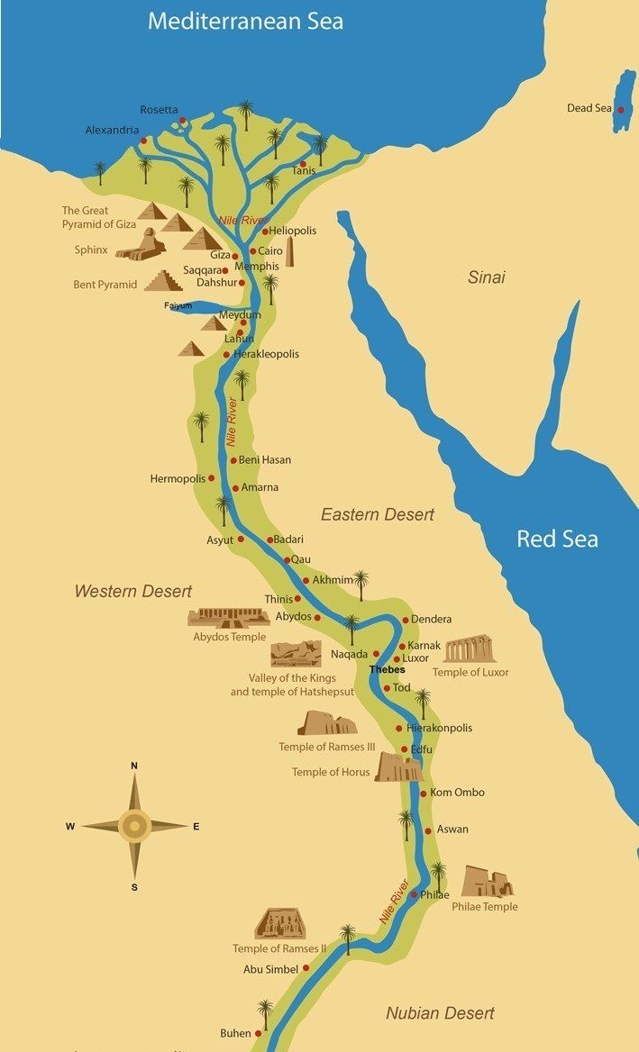 Pin By Chiamaa On Kemet Art Fashion Ancient Egypt Map Ancient Egypt Art Egypt Map