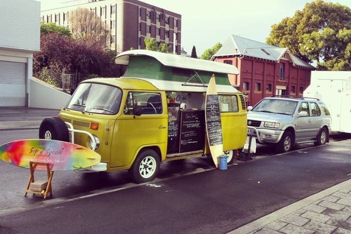 Hobart's mobile food vendor trial hits halfway with mixed success