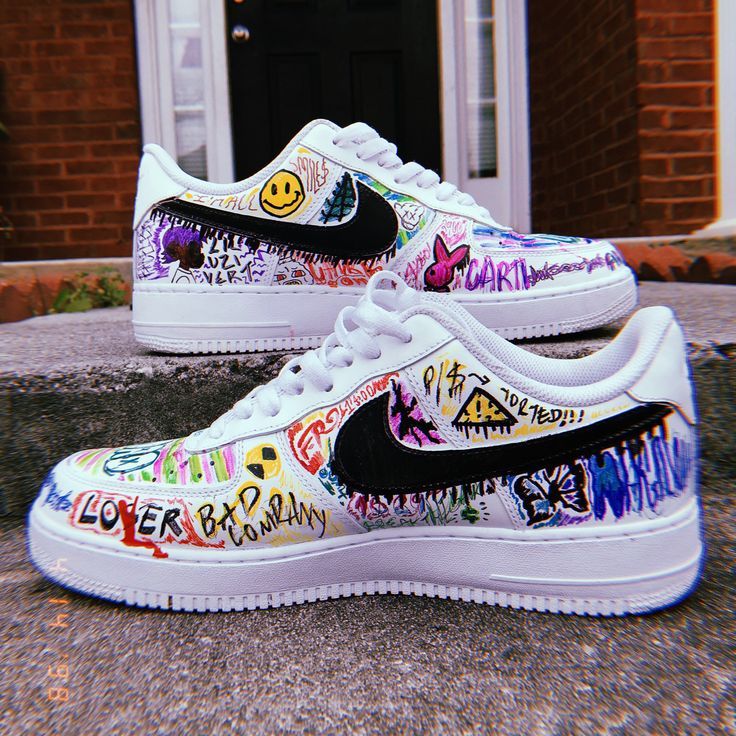 Nike Air Force 1 Custom Hip Hop Shoes 