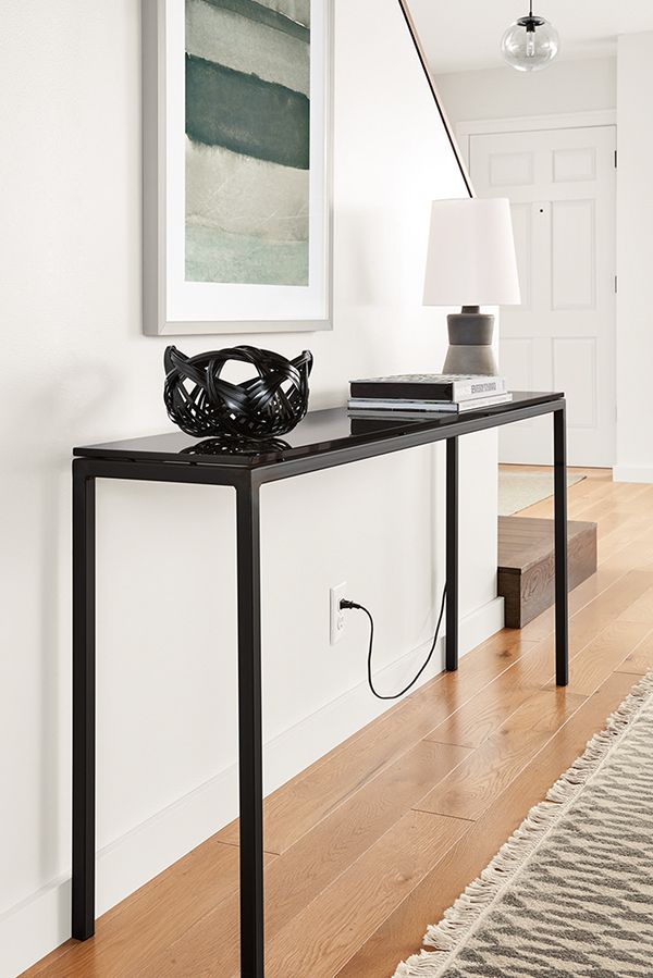 Modern Console Table Tables Black Furniture Living Room Modern Console Tables, Modern Hallway Console Tables