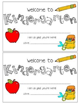 kindergarten certificates