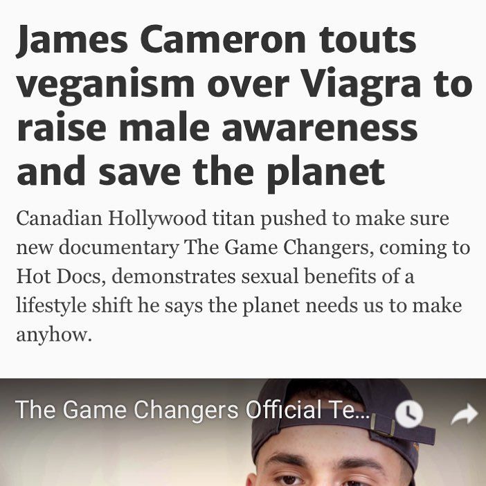 The Game Changers On Instagram Extra Extra Check Out James Cameron S Exclusive Game Changers Interview For Thetoront James Cameron Cameron Game Changer