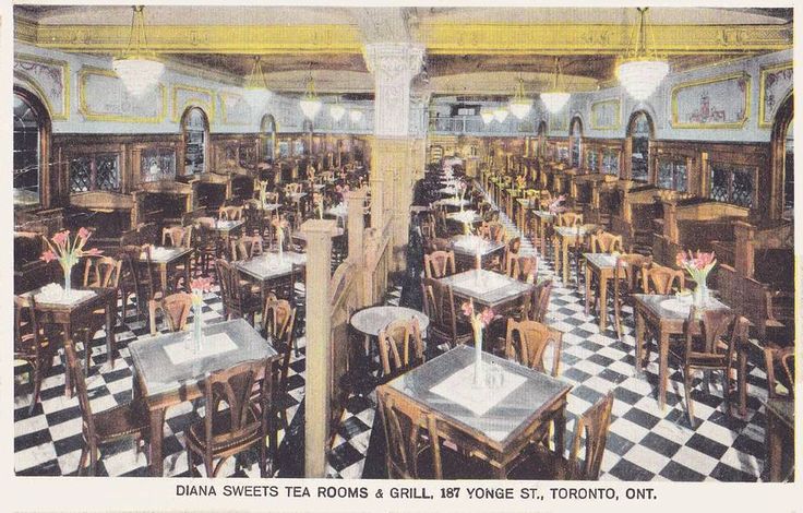 5 by 7 Postcard Toronto Cafe Series I