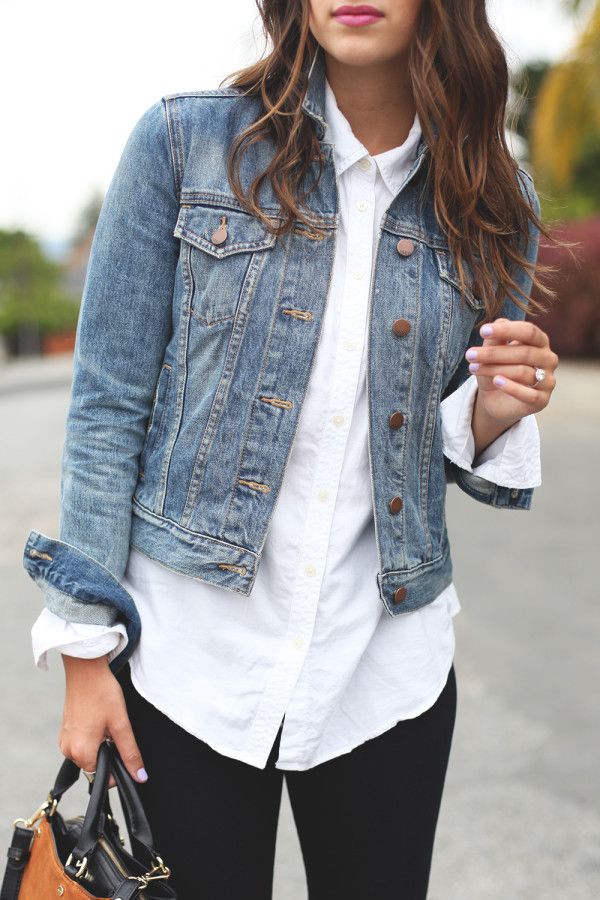 20 Style Tips On How To Wear A Denim Jacket Shop by category