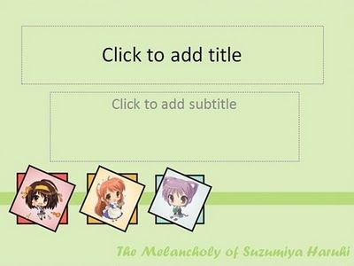 powerpoint default template