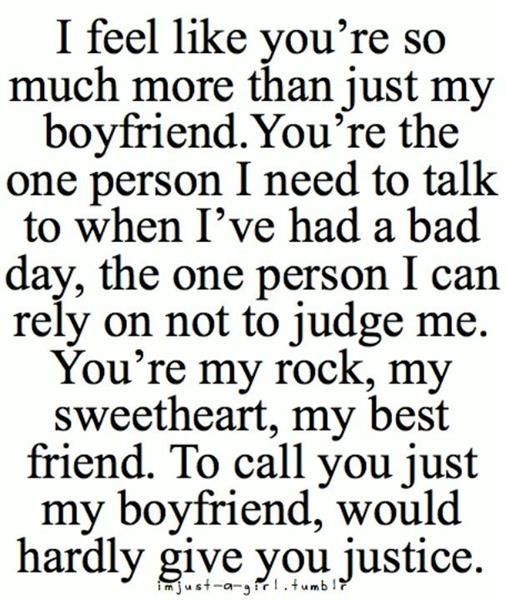 Letter to my amazing boyfriend