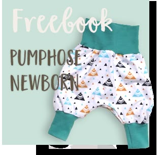 Freebook Pumphose Babys nähen