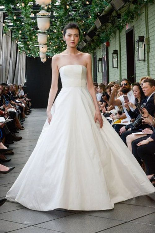 vestidos de novia palabra de honor. ¡un clásico que no debes dejar