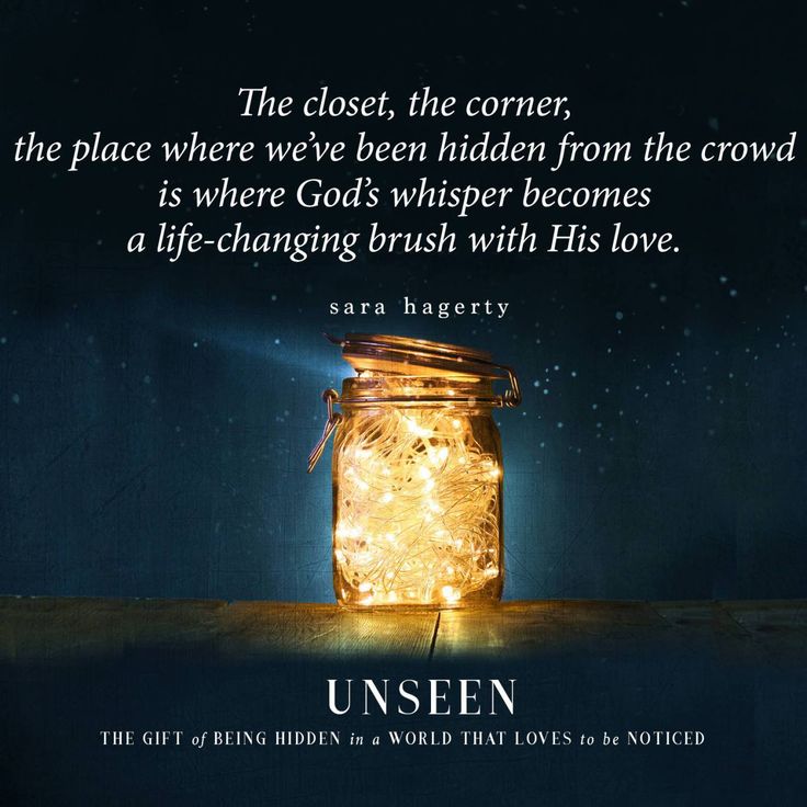 The Journey from Peoplepleasing to Godpleasing (a review of UNSEEN