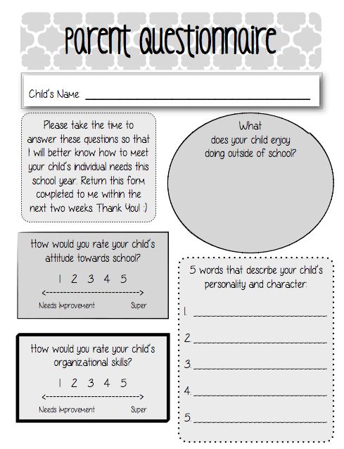 Best 25+ Parent questionnaire ideas on Pinterest Student survey - parent survey template Best 25+ Parent questionnaire ideas on Pinterest Student survey - parent survey template