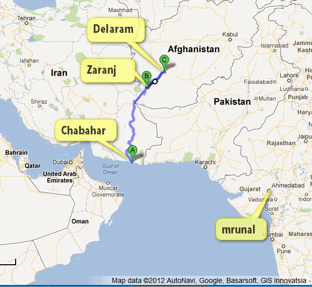 Diplomacy Chabahar Port Delaram Zaranj Highway 4upsc Army Afghanistan Development
