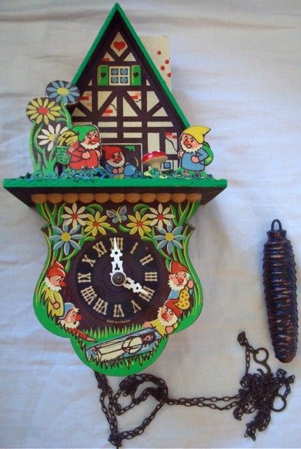 germany wall swinging pendulum clock blck sexy tits