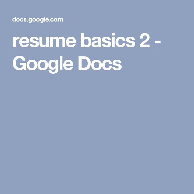 8 best CMCI Resume Documents images on Pinterest Google docs - google docs resumes 8 best CMCI Resume Documents images on Pinterest Google docs - google docs resumes