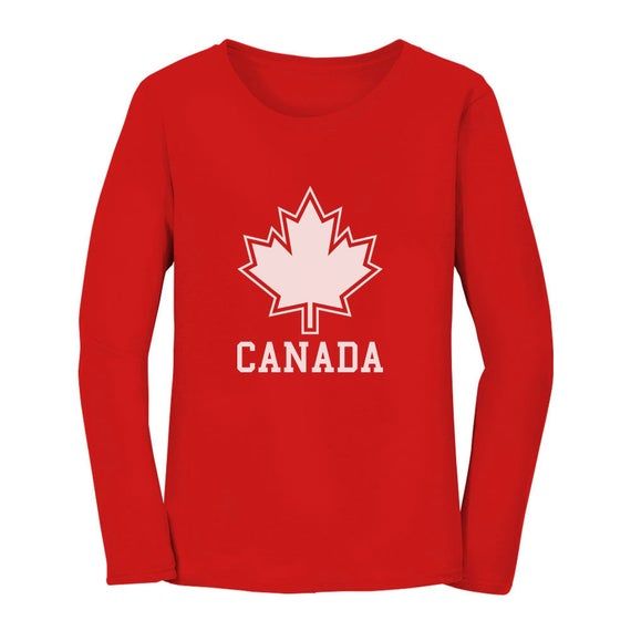 Canada Canadian Maple Leaf Toddler Long Sleeve T-shirt