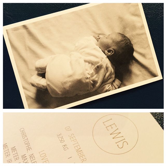 printing baby announcements