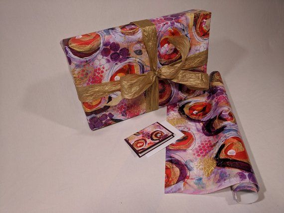 Mixed media Gift Wrap set/ Wrapping Paper set/ Gift wrap sheets